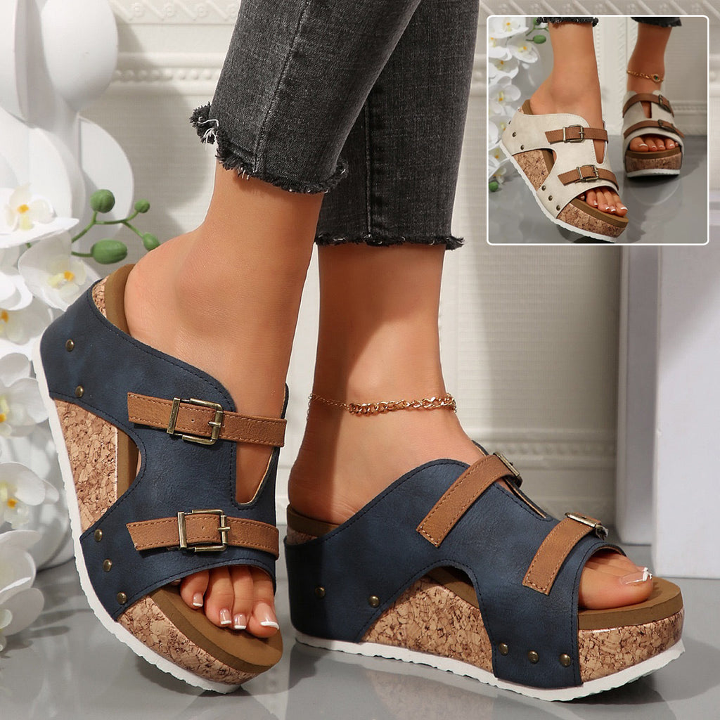 Sandales Compensées Chic